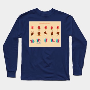 ice cream lovers Long Sleeve T-Shirt